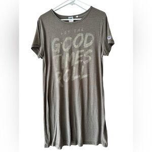 JUNK FOOD T-shirt dress